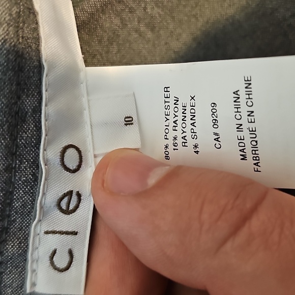 Cleo Gray Size 10 Women's Skirt - Picture 7 of 7
